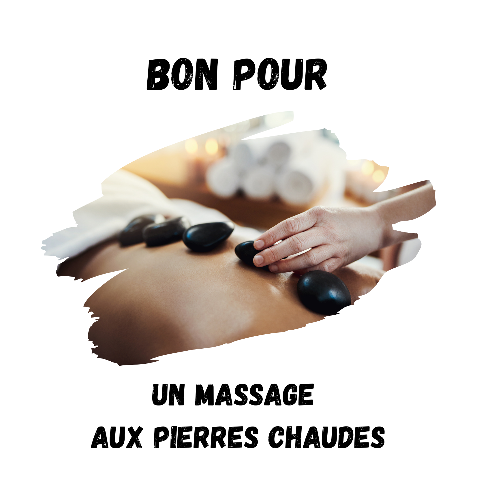 Massage aux pierres chaudes